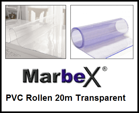 Transparente PVC Folie als Tischdecke 2mm, 3mm, 4mm, 5mm 6mm und 7mm Transparente PVC Folien sind als Tischdecke, Tischfolie und Tischauflage