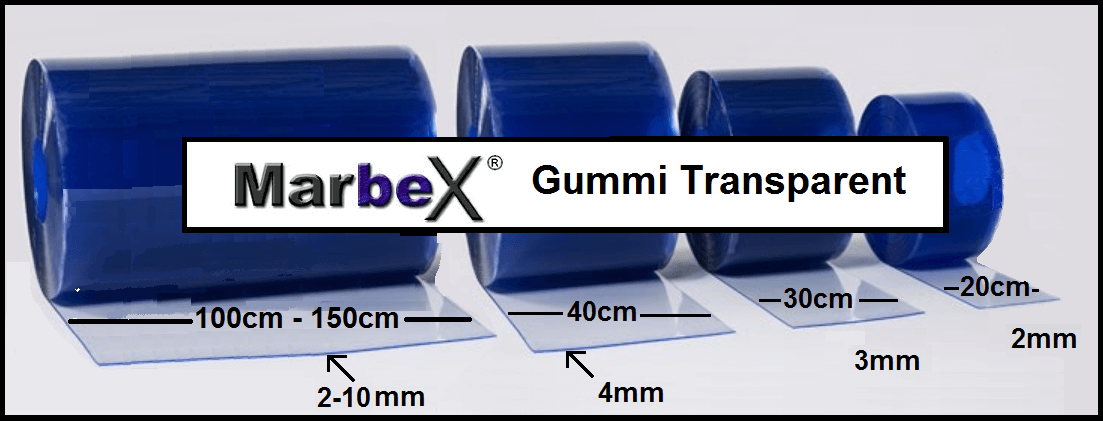 PVC Vorhang transaparent